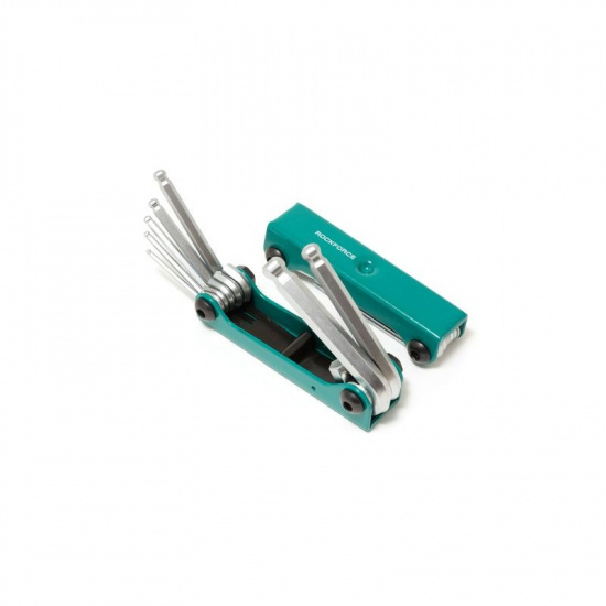 ROCK FORCE Набор ключей TORX складной, 8пр.(T9, T10, T15, T20, T25, T27, T30, T40 с отверстием) RF-5083TF - 1
