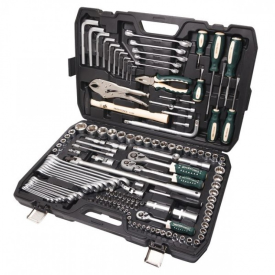 ROCK FORCE Набор инструментов 142пр. 1/4", 3/8",1/2" (6-гран.) RF-41421-5(New)11857к - 1