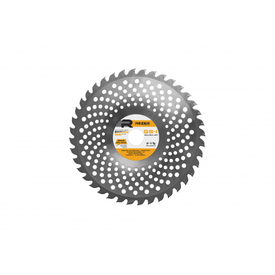 REZER GS-I, 230mmx25.4mmx1.3mmх40Т IRON WAVE нож д/бензокосы волнообразный 40 зубьев (25/50 шт./кор.) 03.010.00035 - 1