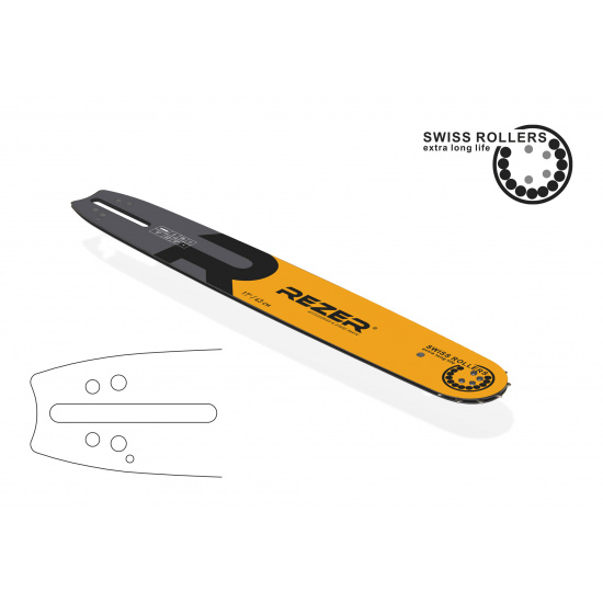 REZER 436 L 9 T, сварная (Тайга, Парма-М, 17"-1,6 -3/8"-64зв) Rezer (20 шт./уп.) шина 03.016.00013 - 1
