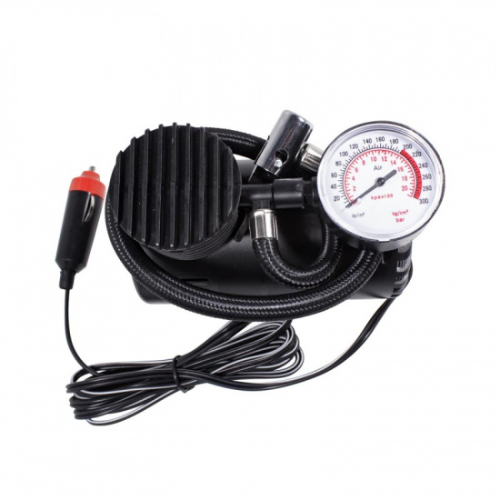 WMC TOOLS Компрессор автомобильный WMC-011 с набором инструментов (18л/мин, 8А)  12V WMC-011 - 1