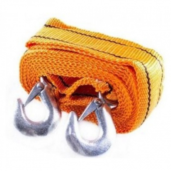 FORSAGE Трос буксировочный тканая лента 4м 3,5т с крюками ST-205-4M(F-KR462 .King) - 1