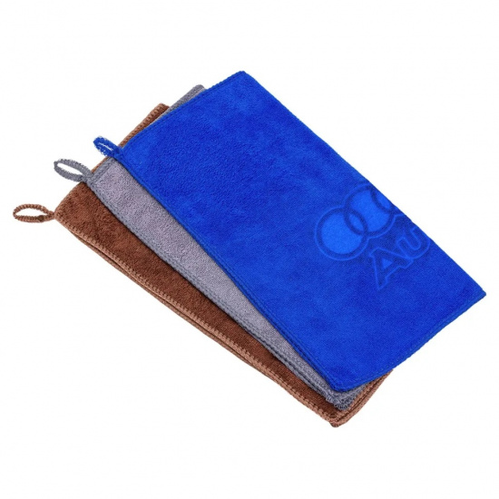 FORSAGE Салфетка чистящая микрофибра с логотипом 30*30 см (3шт/уп) F-NHE33 AUDI - 1
