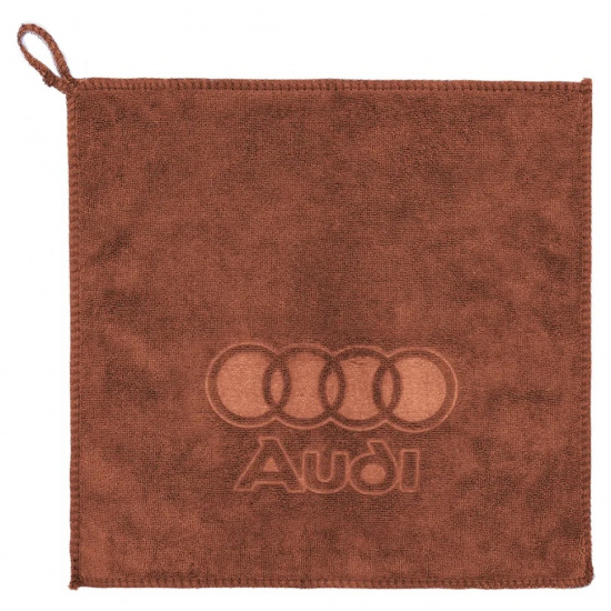 FORSAGE Салфетка чистящая микрофибра с логотипом 30*30 см (3шт/уп) F-NHE33 AUDI - 1