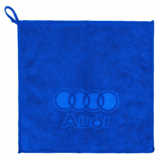 FORSAGE Салфетка чистящая микрофибра с логотипом 30*30 см (3шт/уп) F-NHE33 AUDI - 1