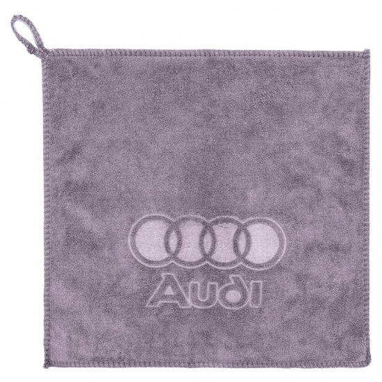 FORSAGE Салфетка чистящая микрофибра с логотипом 30*30 см (3шт/уп) F-NHE33 AUDI - 1