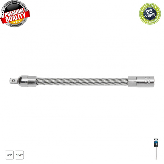HOGERT TECHNIK Удлинитель гибкий 1/4", 150 мм HT1A740 - 1