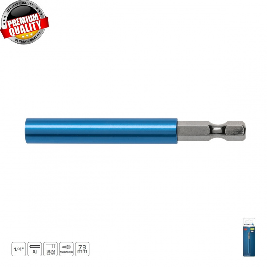 HOGERT TECHNIK Битодержатель со встроенным магнитом 78 мм, SLIM, 1/4" HT1S441 - 1