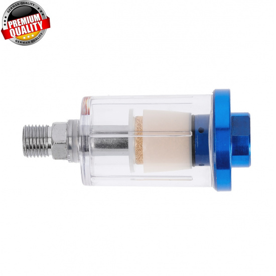 HOGERT TECHNIK Фильтр пневматический 1/4", 8см³, 14 бар/203 PSI HT4R870 - 1