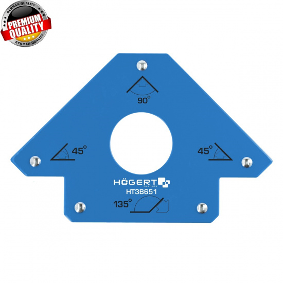 HOGERT TECHNIK Магнит для сварочных работ, 155*102*18 мм HT3B651 - 1