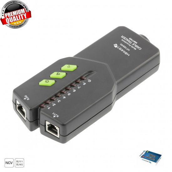 HOGERT TECHNIK Тестер кабельный HT1E640 - 1