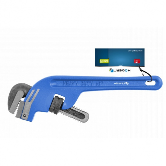 HOGERT TECHNIK Трубный ключ концевой Stillson 14", 350 мм HT1P542 - 1