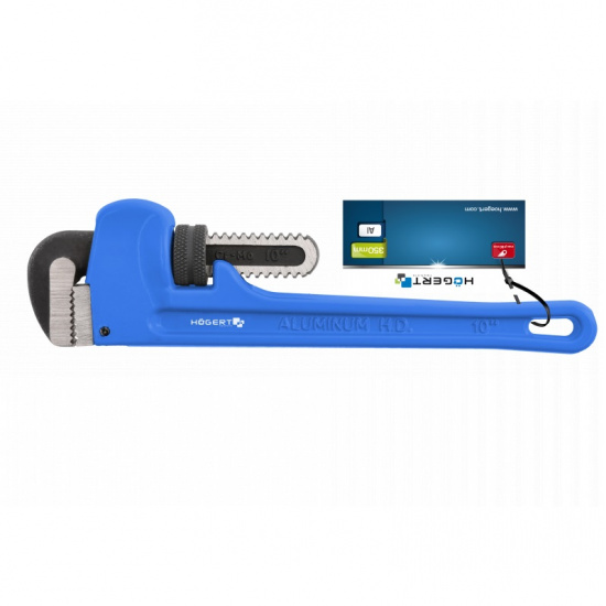 HOGERT TECHNIK Алюминиевый трубный ключ Stillson 14", 350 мм HT1P545 - 1