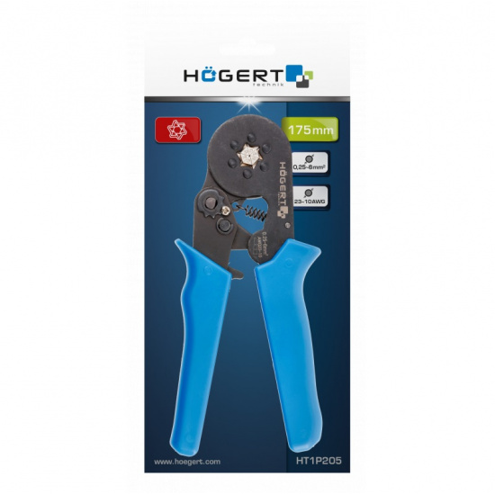 HOGERT TECHNIK Пресс-клещи для тонкостенных кабельных муфт hex HT1P205 - 1