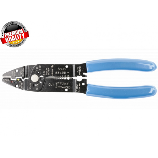 HOGERT TECHNIK Клещи для снятия изоляции 215 мм HT1P220 - 1