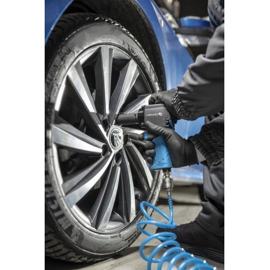 HOGERT TECHNIK Гайковерт пневматический ударный мини 1/2", 680Nm, ultra short  HT4R626 - 1
