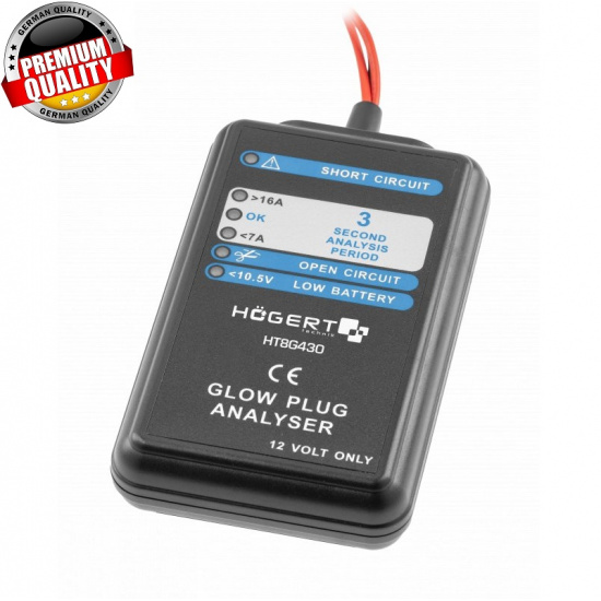 HOGERT TECHNIK Тестер свечей накаливания HT8G430 - 1