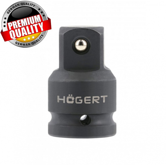 HOGERT TECHNIK Переходник ударный 1/2"-3/4", DIN 3121, CrMo HT4R325 - 1