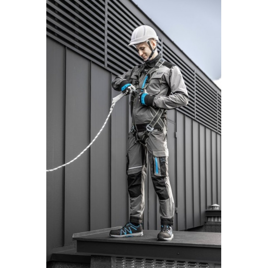 HOGERT TECHNIK TAUBER Брюки рабочие 4-way stretch темно-серые XL (54) HT5K812-XL - 1