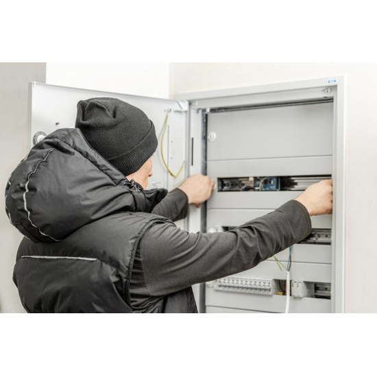 HOGERT TECHNIK BORGER Жилет утепленный с капюшоном черный 2XL (56) HT5K920-2XL - 1
