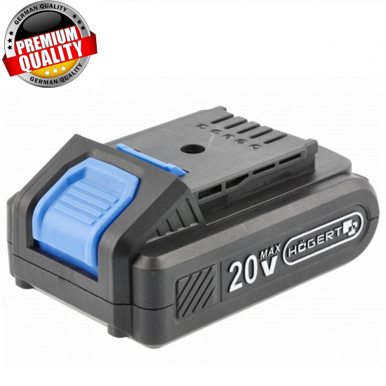 HOGERT TECHNIK Аккумулятор для гайковерта HT2E200, 2,0 Ah HT2E210 - 1