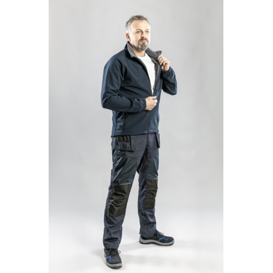 HOGERT TECHNIK BIESE Толстовка SOFTSHELL темно-синяя M (50) HT5K255-M - 1