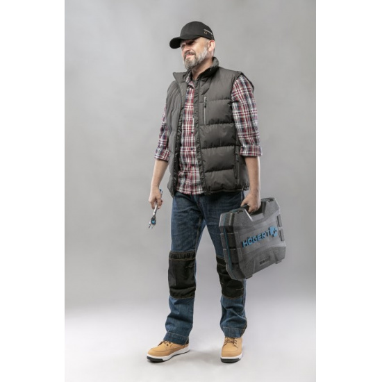 HOGERT TECHNIK EMS Брюки рабочие джинсовые синие 2XL (56) HT5K355-1-2XL - 1