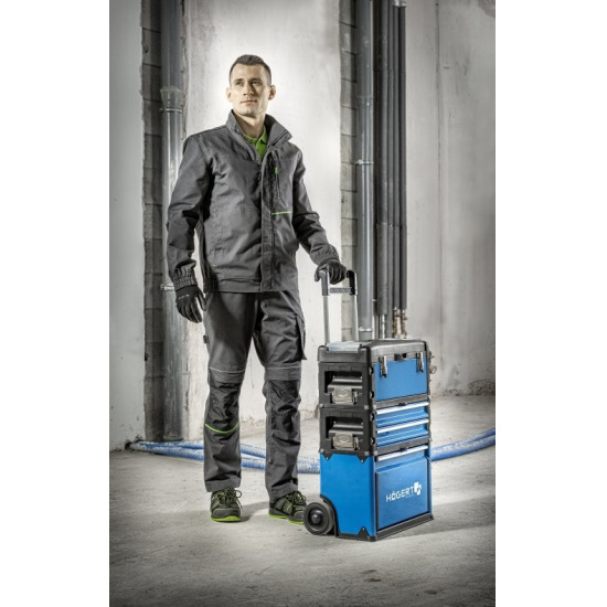 HOGERT TECHNIK LEMBERG Куртка рабочая темно-серая 2XL (56) HT5K800-1-2XL - 1