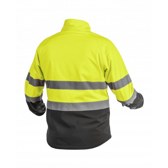 HOGERT TECHNIK EXTER Куртка сигнальная SOFTSHELL желтая L (52) HT5K335-L - 1