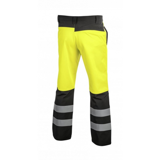 HOGERT TECHNIK TRAUN Брюки сигнальные SOFTSHELL желтые 2XL (56) HT5K337-2XL - 1
