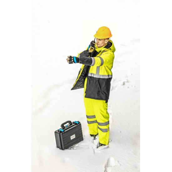 HOGERT TECHNIK LEDA Куртка-парка сигнальная утепленная желтая 2XL (56) HT5K330-2XL - 1