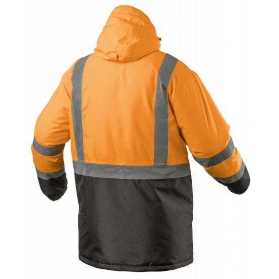 HOGERT TECHNIK LEDA Куртка-парка сигнальная утепленная оранжевая 2XL (56) HT5K346-2XL - 1