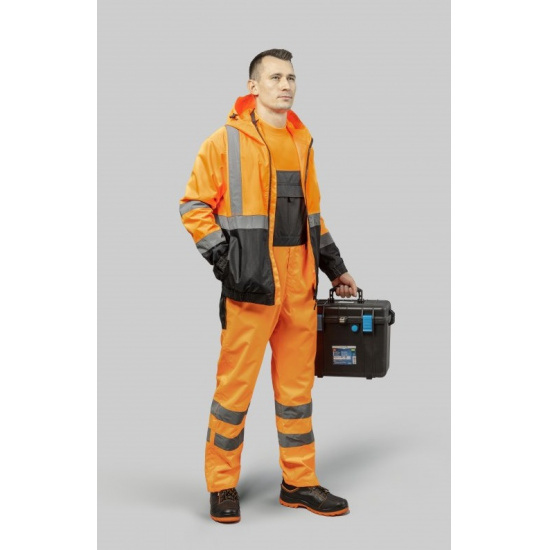 HOGERT TECHNIK BERKEL Ботинки рабочие оранжевые SRC S1P 46  HT5K571-46 - 1