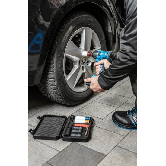 HOGERT TECHNIK Набор ударных головок и экстракторов 10 шт., 1/2'' HT4R108 - 1