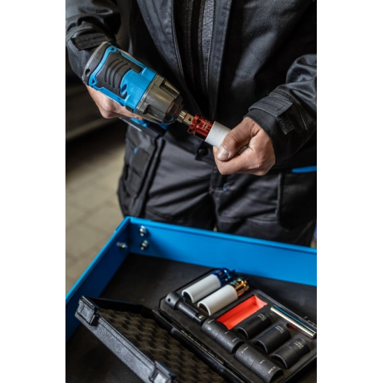 HOGERT TECHNIK Набор ударных головок и экстракторов 10 шт., 1/2'' HT4R108 - 1