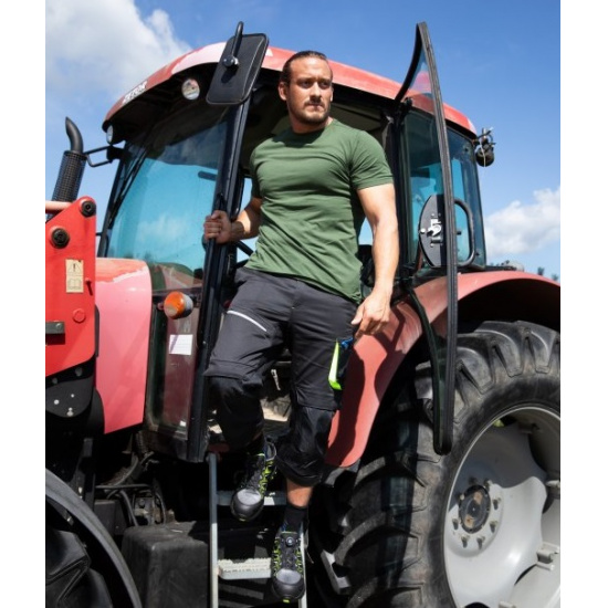 HOGERT TECHNIK VILS Футболка хлопковая темно-зеленая XL (54) HT5K426-XL - 1