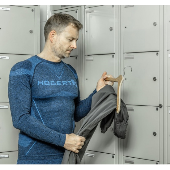 HOGERT TECHNIK OSTE Термобелье бесшовное - футболка синее XL-2XL  HT5K390-XL-2XL - 1