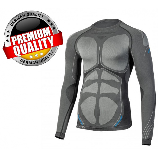 HOGERT TECHNIK ZEVEN Термобелье - футболка темно-серое XL-2XL  HT5K394-XL-2XL - 1