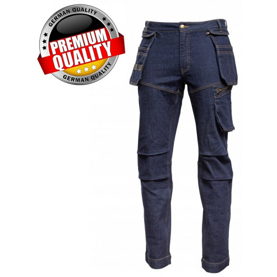 HOGERT TECHNIK ESDORF защитные брюки темно-синие  2XL (56) HT5K936-2XL - 1