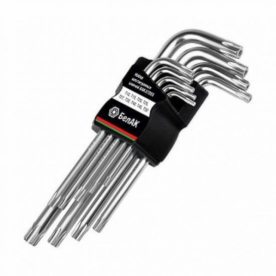 БЕЛАК Набор ключей шестигранных, 9 предм.(Torx)"БелАК" БАК.07055 - 1