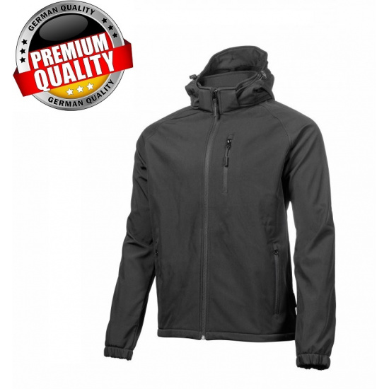 HOGERT TECHNIK DITTER Куртка SOFTSHELL с капюшоном черная 2XL (56) HT5K260-1-2XL - 1