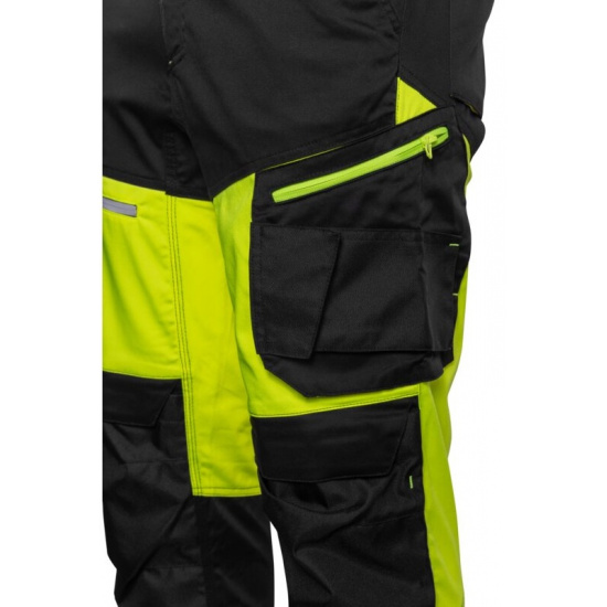 HOGERT TECHNIK GREG Брюки сигнальные желтые 2XL (56) HT5K369-2XL - 1