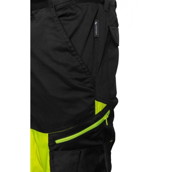 HOGERT TECHNIK GREG Брюки сигнальные желтые 2XL (56) HT5K369-2XL - 1