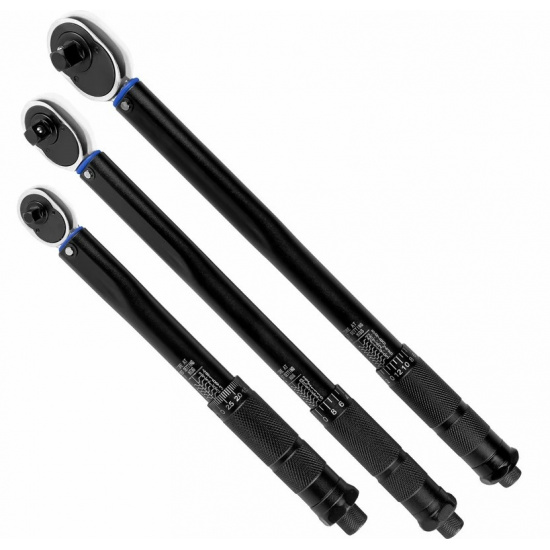 Набор ключей динамометрических 3 шт. (1/2" (20-230 Нм), 1/4" (3-33 Нм), 3/8" (10-140 Нм)) "БелАК" БАК.07223 - 1