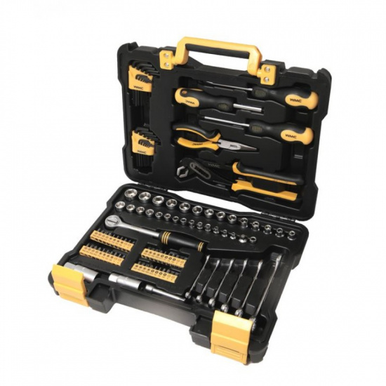 WMC TOOLS Набор инструментов 108пр. 1/4" 3/8"(6гр.)(4-19мм) 30108 - 1