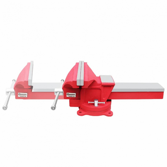 FORCEKRAFT Тиски стальные поворотные с наковальней  10"-250мм FK-6540110 - 1