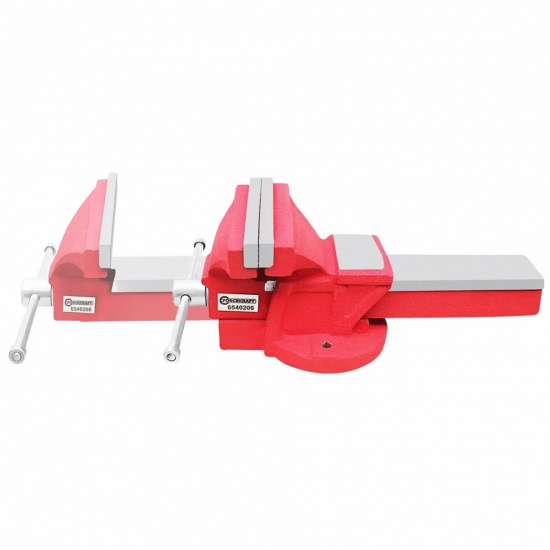 FORCEKRAFT Тиски стальные с наковальней  6"-150мм FK-6540206 - 1