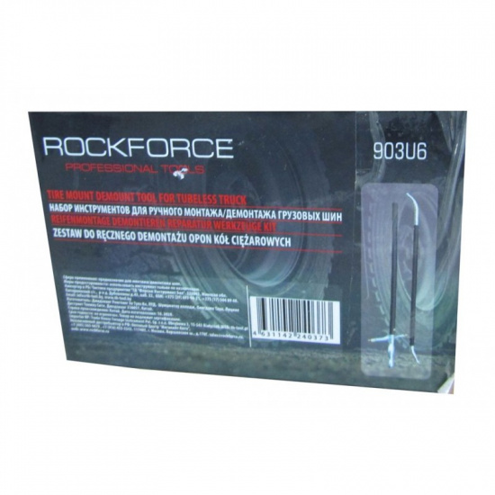 ROCK FORCE Набор инструментов для ручного монтажа/демонтажа грузовых шин RF-903U6  (из 2-х частей) - 1