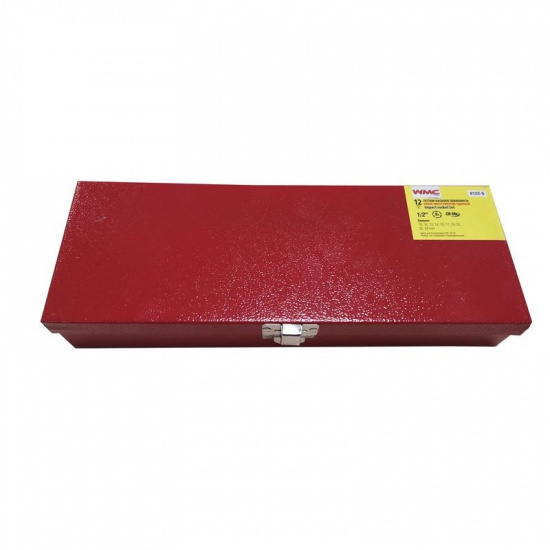 WMC TOOLS Набор инструментов ударных 12пр. 1/2" (6гр.)(10-24мм) 4122-5 - 1
