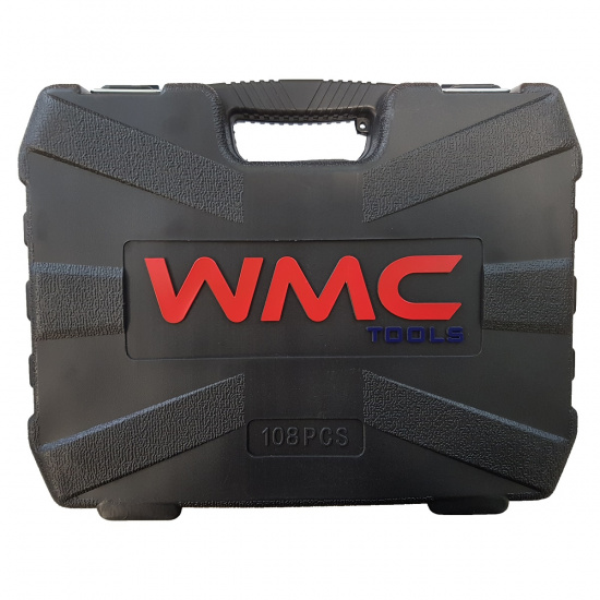 WMC TOOLS Набор инструментов 108пр. 1/2'', 1/4'' (6гр.)(4-32мм) 41082-5 - 1